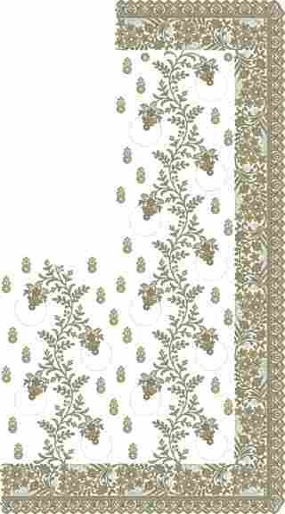 C Pallu Saree Design