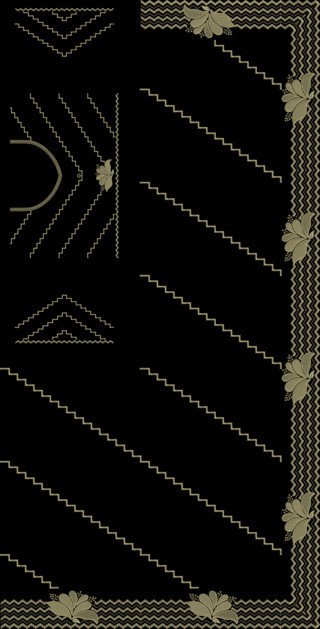 C Pallu Saree Design