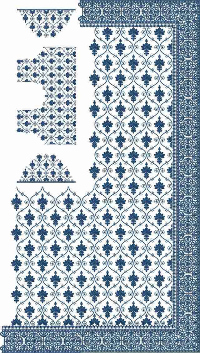 C Pallu Saree Design