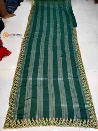 C Pallu Saree Design