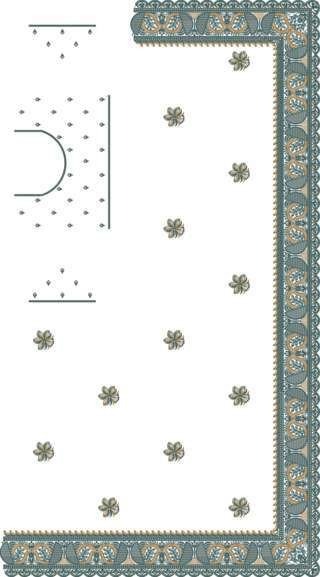 Latest C Pallu Saree Design