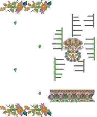 3MM Sequence Single Head Dress Design
