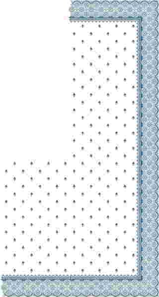 C Pallu Saree Design