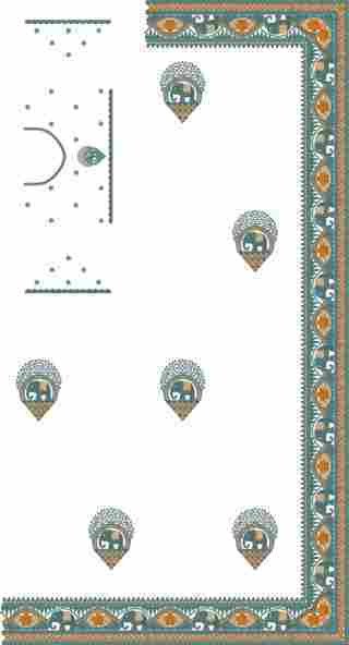 Latest C Pallu Saree Design