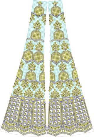 Lehenga Kali Design