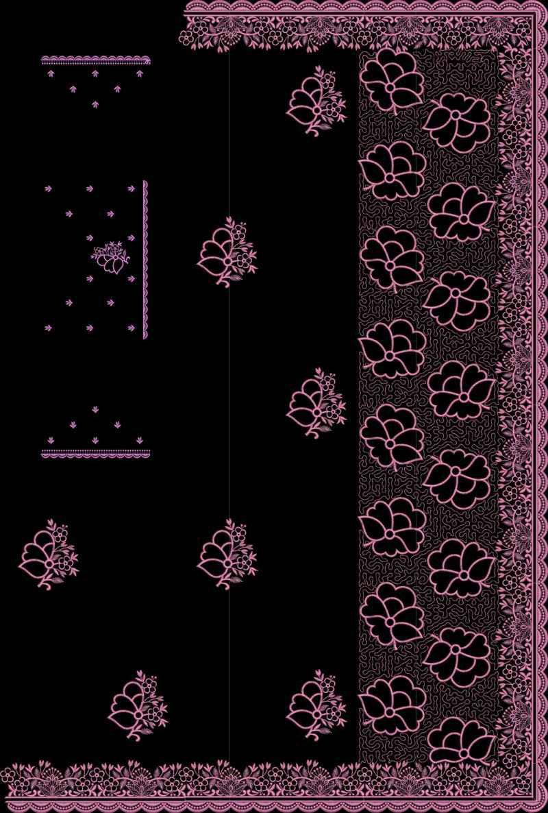 Box Pallu Saree Design