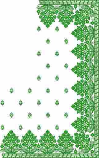 C Pallu Saree Design