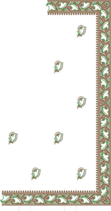 C Pallu Saree Design