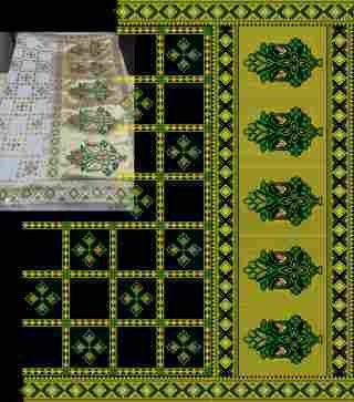 C Pallu Saree Design