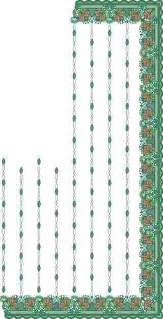 C Pallu Saree Design