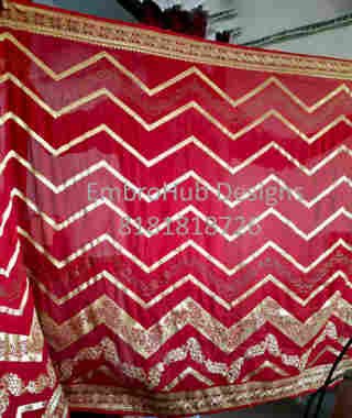 C Pallu Saree Design