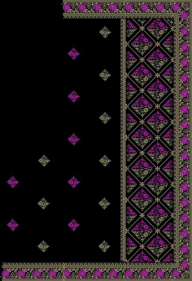 Box Pallu Saree Design