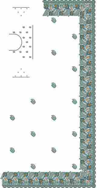 C Pallu Saree Design