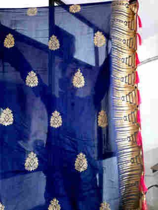 C Pallu Saree Design
