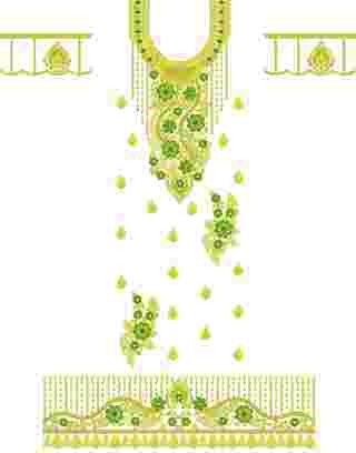 Single Head Dress Design