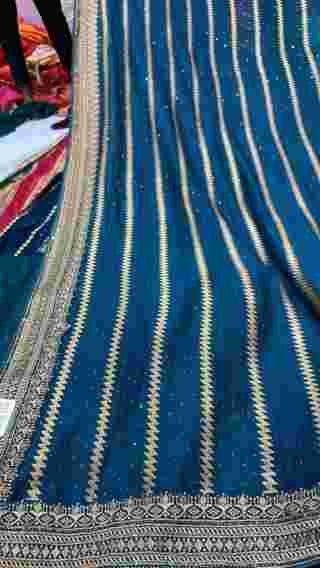 C Pallu Saree Design