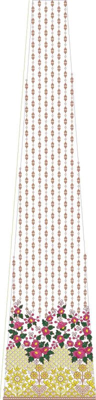 Lehenga Kali Design
