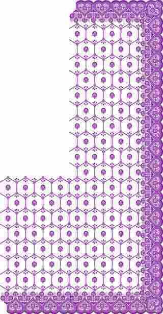C Pallu Saree Design