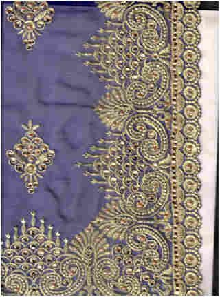 C Pallu Saree Design