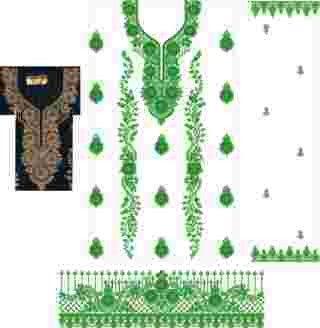 Single Head Dress Design