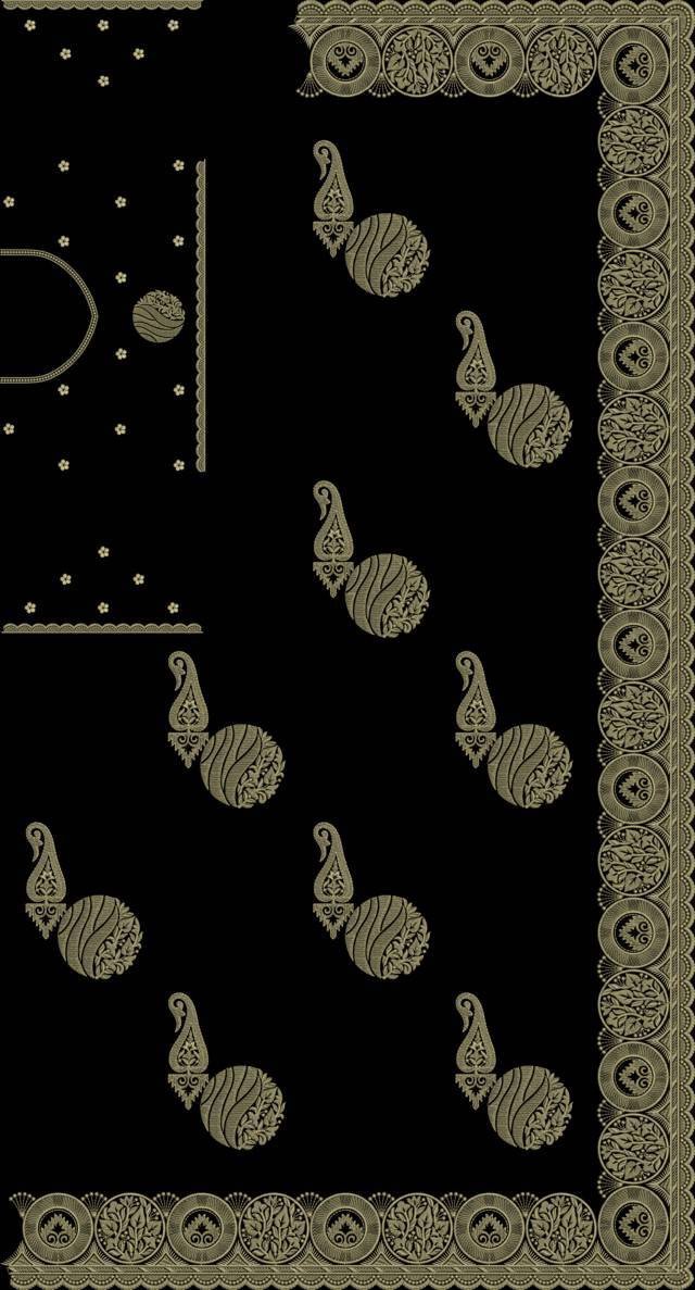 C Pallu Saree Design