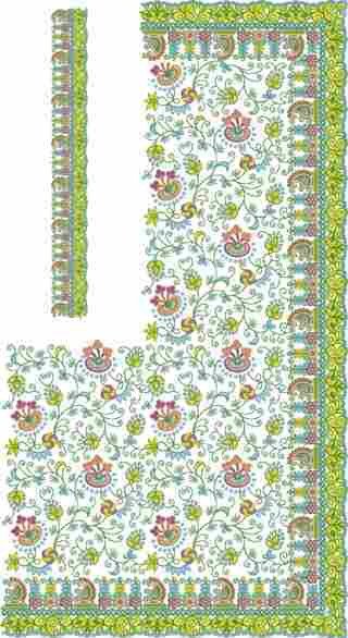 Cording Saree Design