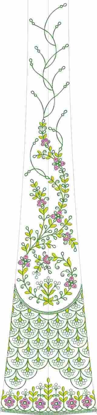 Cording Lehenga Design