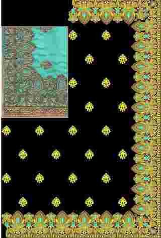 C Pallu Saree Design