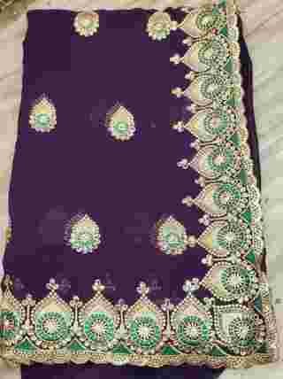 C Pallu Saree Design
