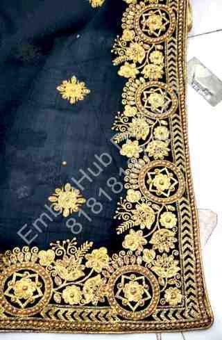 C Pallu Saree Design