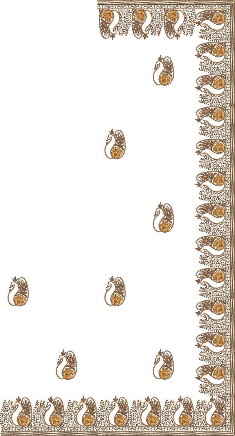 C Pallu Saree Design