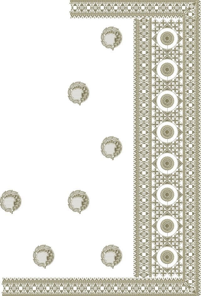 C Pallu Saree Design