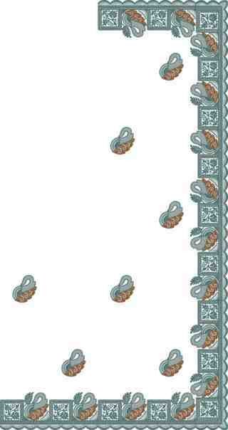C Pallu Saree Design