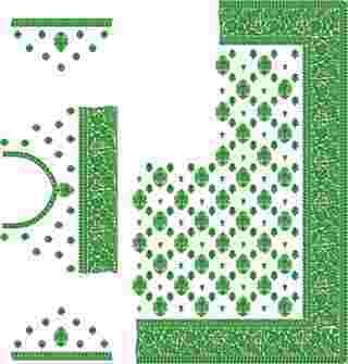 C Pallu Saree Design