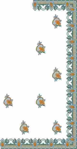 C Pallu Saree Design