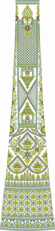 Cording Lehenga Design