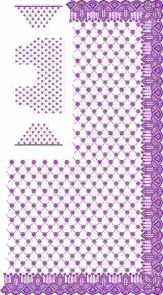 C Pallu Saree Design