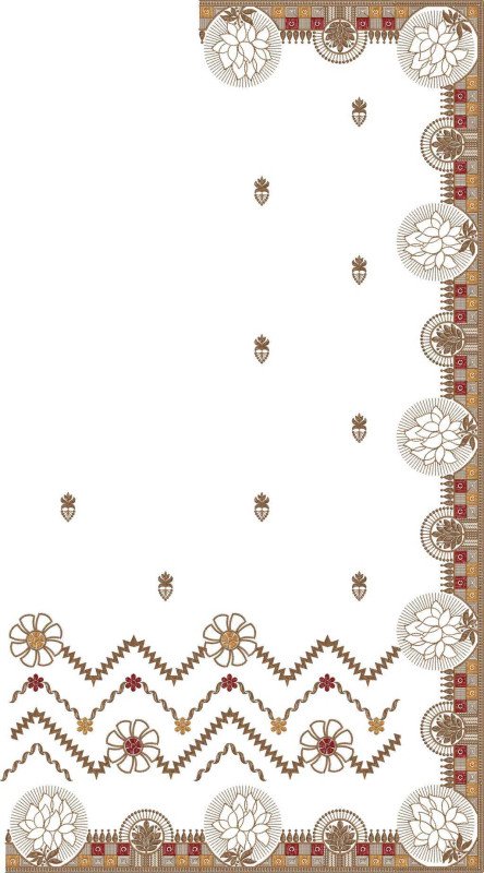 C Pallu Saree Design