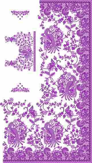 C Pallu Saree Design