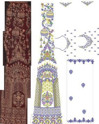 Lehenga Kali Design