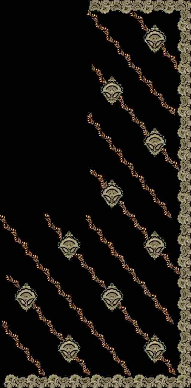 C Pallu Saree Design