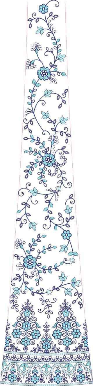 Lehenga Kali Design