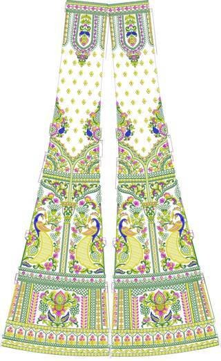 Lehenga Kali Design