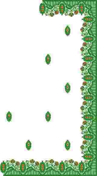 C Pallu Saree Design