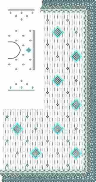 C Pallu Saree Design