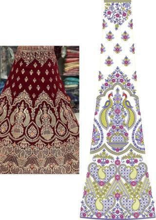 Lehenga Kali Design