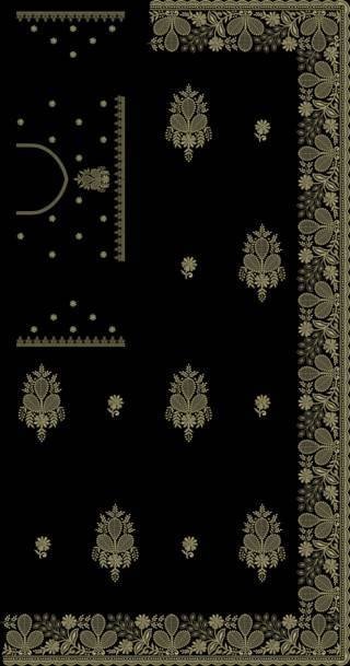 C Pallu Saree Design