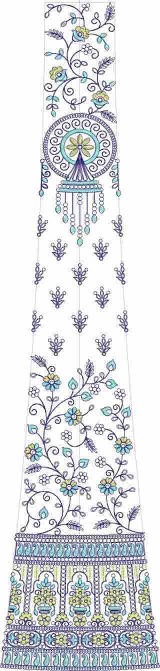 Cording Lehenga Design