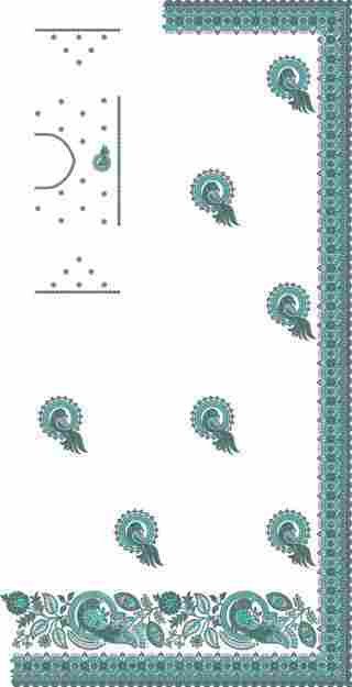 Latest C Pallu Saree Design