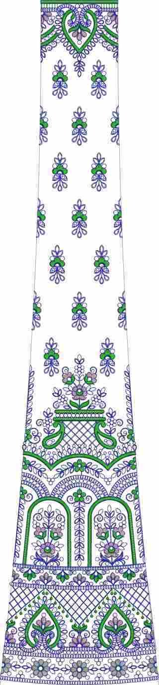 Cording Lehenga Design